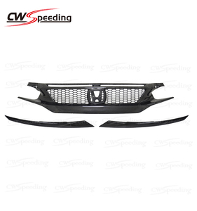 Parrilla Delantera de Fibra de Carbono Estilo CWS-CA <span class=keywords><strong>2016</strong></span> 2017 para HONDA CIVIC X 10ª Generación, Kit de Carrocería - Product Image 5