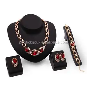 Conjunto de joias, luxuoso especial com joias douradas 22 carat conjunto de joias da moda yiwu