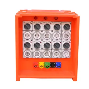 Box Distribution Hot Selling New Style Stackable Waterproof Stage Power Distribution Board Box Equipment Construction Power Distributor