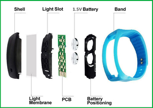 2017 Mode Led Silicone Montre-Bracelet Électronique - Product Image 5