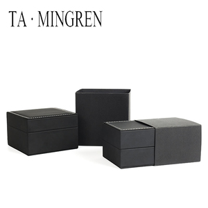 New Product PU Leather Gift Wrap Box For Watch Luxury Custom Logo Watch Box