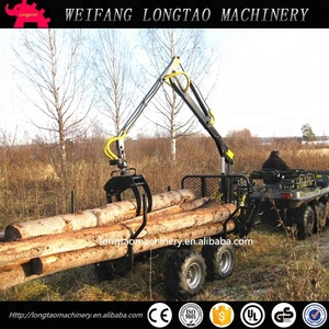 TUV CE Traktor Kompak Disetujui ATV <span class=keywords><strong>Quad</strong></span> Forest Log <span class=keywords><strong>Loader</strong></span> dengan Derek - Product Image 5