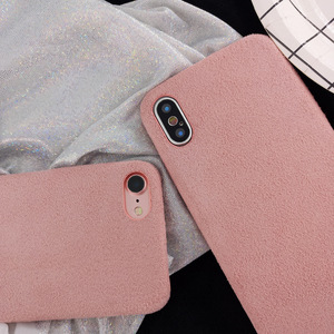 Invierno cálido luz simple moda esponjoso venado caja del teléfono móvil para el iPhone x 8 8 más 7 7 más 6 6 más 5S - Product Image 5