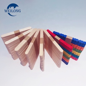Bâtonnets <span class=keywords><strong>de</strong></span> <span class=keywords><strong>bricolage</strong></span> en bois, 5 pièces, en vrac, bâtonnets popsicle pour <span class=keywords><strong>bricolage</strong></span> artisanal - Product Image 2