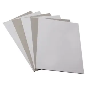 Gedruckt abfall beschichtet duplex board papier 200gsm grau bord