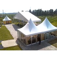 Nouveau design de luxe grande tente de fête vip, tente pagode