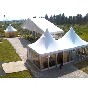 नई डिजाइन लक्जरी उच्च बड़ा मार्की वीआईपी पार्टी तम्बू शिवालय तम्बू