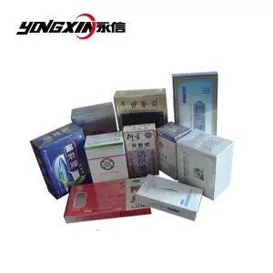 上海工厂bopp薄膜烟盒包装机: