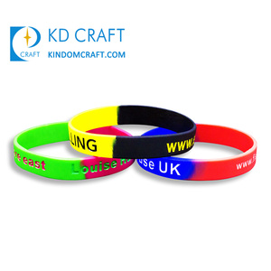 <span class=keywords><strong>Bracelet</strong></span> en caoutchouc de silicone, couleur camouflage, écologique, promotion, vente en gros - Product Image 4