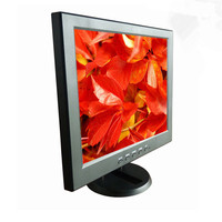 Monitor LCD LED de 10" 10.4" 12" 15" 17" 19" con Pantalla Cuadrada, Relación de Aspecto 4:3, USB, BNC, HDMI, VGA, Precio Económico