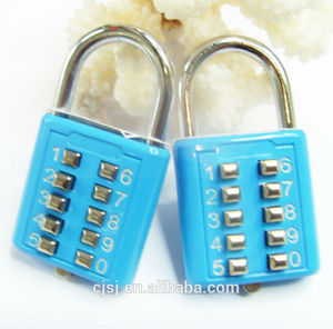 <span class=keywords><strong>Le</strong></span> voyage bagages serrure anti- vol tsa verrouiller la couche métallique coutumes quatre écluses mot de passe cadenas bagages - Product Image 1