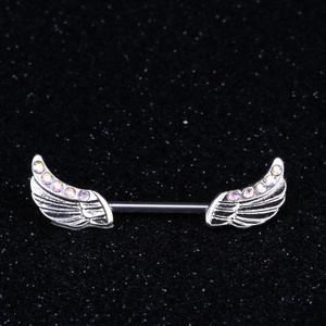 Ange Ailes Piercing Mamelon Anneau mamelon bijoux expander - Product Image 4