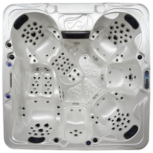 <span class=keywords><strong>2025</strong></span> Deluxe Home vasca idromassaggio 150 getti comodo massaggio Spa all'aperto - Product Image 2