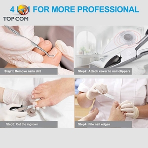 Dell'unghia del piede Nipper con Manico Nero per <span class=keywords><strong>Incarnite</strong></span> Unghie - Product Image 4