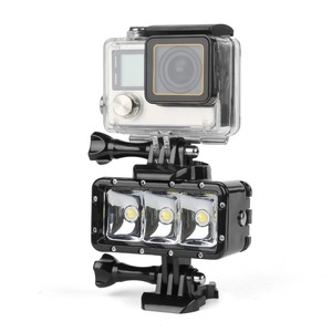 Đèn <span class=keywords><strong>LED</strong></span> Lặn Chống Nước Dưới Nước Bắn 30M Cho Máy Ảnh GoPro Hero 4 3 + 3 Sjcam Xiaoyi - Product Image 1
