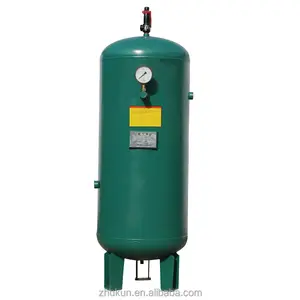 1000 liter vertical carbon steel compressed air receiver storage tanks with ASME Certificate