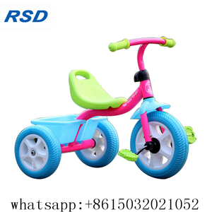 <span class=keywords><strong>Triciclo</strong></span> de bicicleta de 10 pulgadas para niño niña, ruedas de seguridad de tamaño grande para niños con freno, <span class=keywords><strong>triciclo</strong></span> de rueda más grande producto muy barato - Product Image 6