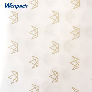 Giấy Gói Quà Tặng Tái Chế In Logo Vàng Theo Yêu Cầu Bán Sỉ Có Thể Phân Hủy Sinh Học Để Đóng Gói Quần Áo - Product Image 3