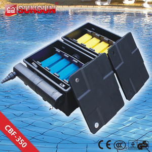 Filtre à eau en céramique bio en plastique ABS carré SUNSUN pour étang, ferme piscicole, aquaculture - Product Image 2