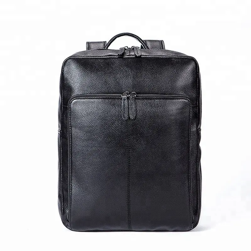 Mens Genuine Leather Vintage Backpack 2018 New Messenger Bag Satchel Bag FS2317