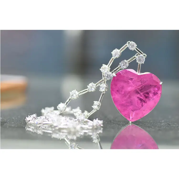 2020 New Style China Wholesale Fashion Ruby Fusion Stone Jewelry for Women Pendants
