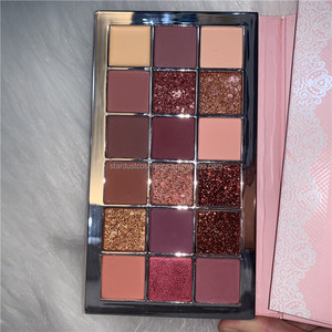 Nhãn Hiệu Riêng <span class=keywords><strong>Eyeshadow</strong></span> <span class=keywords><strong>Palette</strong></span>, Tùy Chỉnh <span class=keywords><strong>18</strong></span> Màu Glitter <span class=keywords><strong>Eyeshadow</strong></span> <span class=keywords><strong>Palette</strong></span> Nhãn Hiệu Riêng - Product Image 1