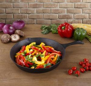 Bán Hot Cast Iorn Skillet Fry Pan Cookware Set Hà Lan Lò Gang Cắm Trại Vỉ Nướng - Product Image 4