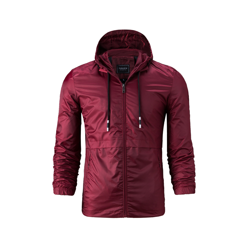 2019 новая весна лето мужская мода верхняя одежда ветровка мужские тонкие куртки с капюшоном повседневная спортивная куртка