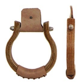 Estribo occidental de madera, caballo Oxbow - Product Image 2