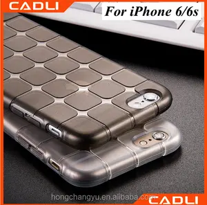 A Maioria Dos 2016 Popular cubo mágico super fino caso claro caso de telefone 3d para iphone 6 6 s