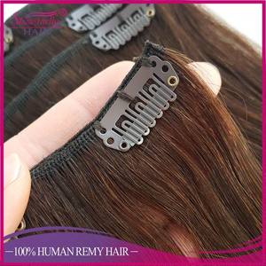 <span class=keywords><strong>Extension</strong></span> a Clip in <span class=keywords><strong>Capelli</strong></span> <span class=keywords><strong>Veri</strong></span> Remy, 10 Pezzi, Spessore fino alle Punte, <span class=keywords><strong>Extension</strong></span> con Clip e Cuticola Intatta, Lunghezza 10 Pollici - Product Image 6