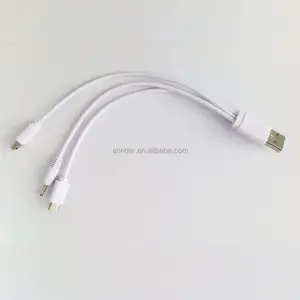 3 in 1 USB pengisian kabel untuk micro, mini 5pin, nokia pin kecil