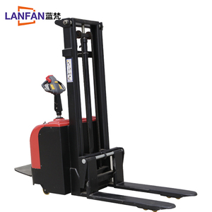<span class=keywords><strong>2ton</strong></span> Stehen stick hydraulische volle elektrische Paletten Stapler elektrische Gabelstapler - Product Image 6