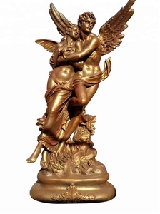Estatuas de Figuras de Fibra de Vidrio de Tamaño Real en Existencia, <span class=keywords><strong>Escultura</strong></span> de Resina de Ángel <span class=keywords><strong>Cupido</strong></span> <span class=keywords><strong>y</strong></span> <span class=keywords><strong>Psique</strong></span> para Decoración - Product Image 3