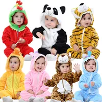 Pijama de bebê/inverno, venda quente de pijama de bebê/macacão de lã para bebê/bonito do bebê