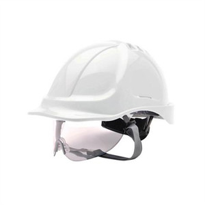 خوذات صناعية للسلامة في العمل مع نظارات واقية - Product Image 2