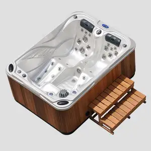 circular hot tub JCS-27 with two loungers and one baby seat