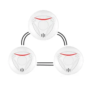 ANKA Smart Smoke Alarm Internet of things Security Alarms CE certification Household Wireless Interconnected Smoke Detectors