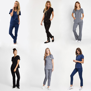 Uniforme de Trabajo para Salón de Belleza de Alta Calidad al por Mayor, Túnica Profesional Transpirable de Poliéster para Esteticista y Spa - Product Image 6