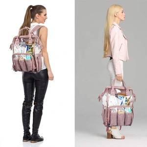 Eco-friendly PVC di viaggio portatile di grandi dimensioni <span class=keywords><strong>zaino</strong></span> del bambino borsa per pannolini mamma mummia pannolino <span class=keywords><strong>zaino</strong></span> - Product Image 6