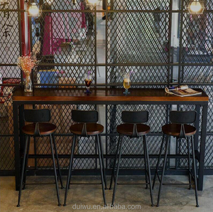 Wholesale Industrial Hand Made <strong>bar</strong> Furniture Wrought Iron High <strong>Tables</strong> <strong>and</strong> <strong>bar</strong> <strong>Stools</strong> - Product Image 3