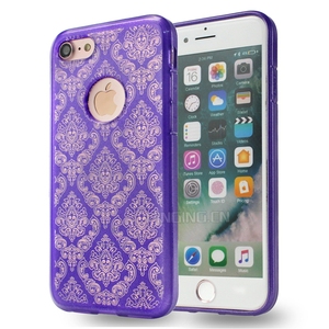 Estilo Popular <span class=keywords><strong>de</strong></span> la flor patrón láser talla cubierta del teléfono móvil para el iphone 7 tpu caso <span class=keywords><strong>de</strong></span> la contraportada - Product Image 5