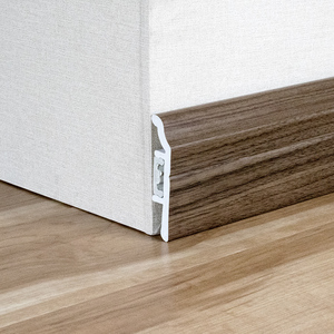 Zócalo de Madera para Casa Móvil, Zócalo de <span class=keywords><strong>PVC</strong></span>, <span class=keywords><strong>Precio</strong></span> de Fábrica - Product Image 1