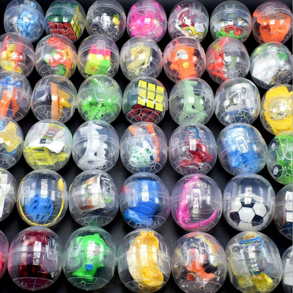 Лидер продаж, игрушка LZY210, экологически чистые дешевые маленькие пластиковые капсульные игрушки, игрушка-Яйцо-сюрприз для торгового автомата