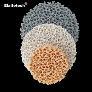 Filtre en mousse céramique réfractaire à structure réticulée, haute porosité, SiC/alumine/zircone/magnésie - Product Image 6