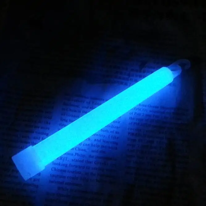 fancy novelty glow sticks bulk light in dark 6" chemical light sticks