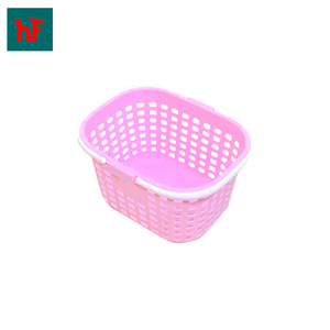 25L niños de color rosa plegable de plástico 2 asas cesta de lavandería - Product Image 3