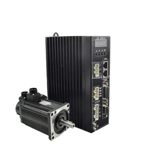 Yüksek Güç 1.5KW AC Servo Motor ve Sürücü/220 V AC Motor hız kontrol cihazı