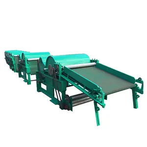 Waste Cotton Fabric Cotton Waste Recycling Machine With Dust Removal