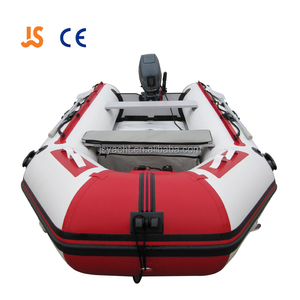 قارب صيد قابل للنفخ من مادة PVC مع أرضية من الألومنيوم - Product Image 2
